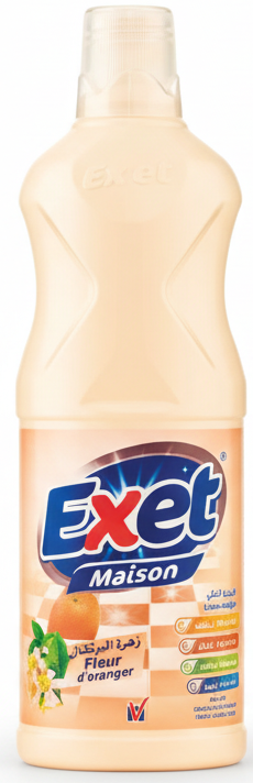 EXET Orange Blossom Home Floor Cleaner 1L