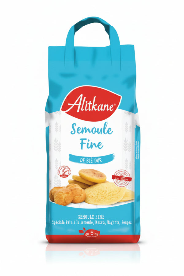 Fine Semolina Al itkane 5Kg kraft