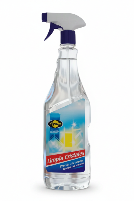Nettoyant Vitres et Miroirs Sans Traces Limpia Cristal Ayala 1L
