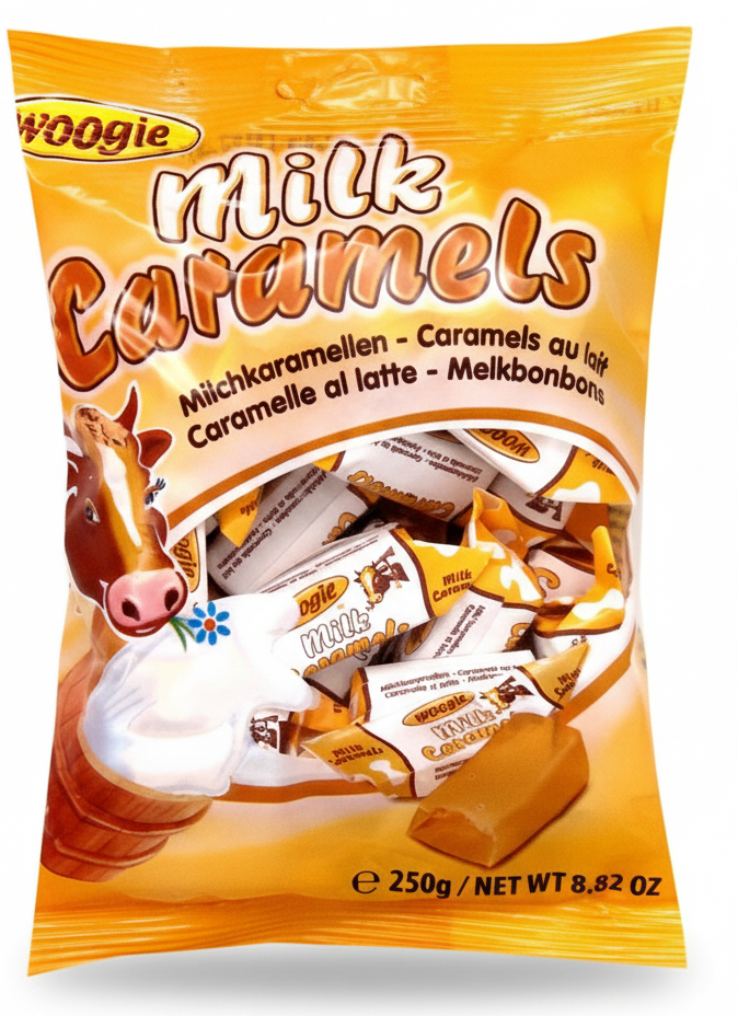 Caramels au lait woogie 250g