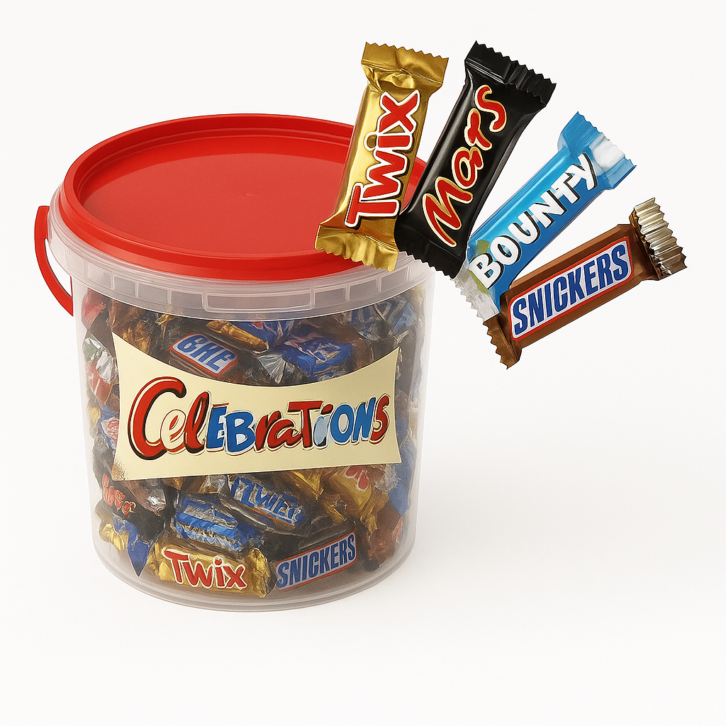 Assortiment de Chocolats Célébrations Cadeau Sceau de 1.5 Kg