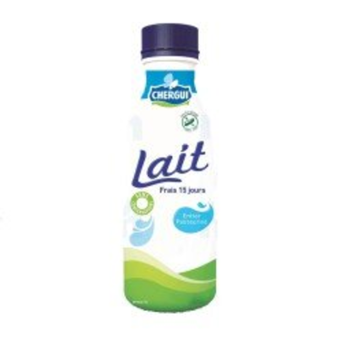 Long-life whole fresh milk 450ml - CHERGUI