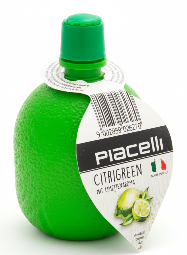 Refreshing Drink Citrigreen Juice with Lime Flavor Piacelli 200ml