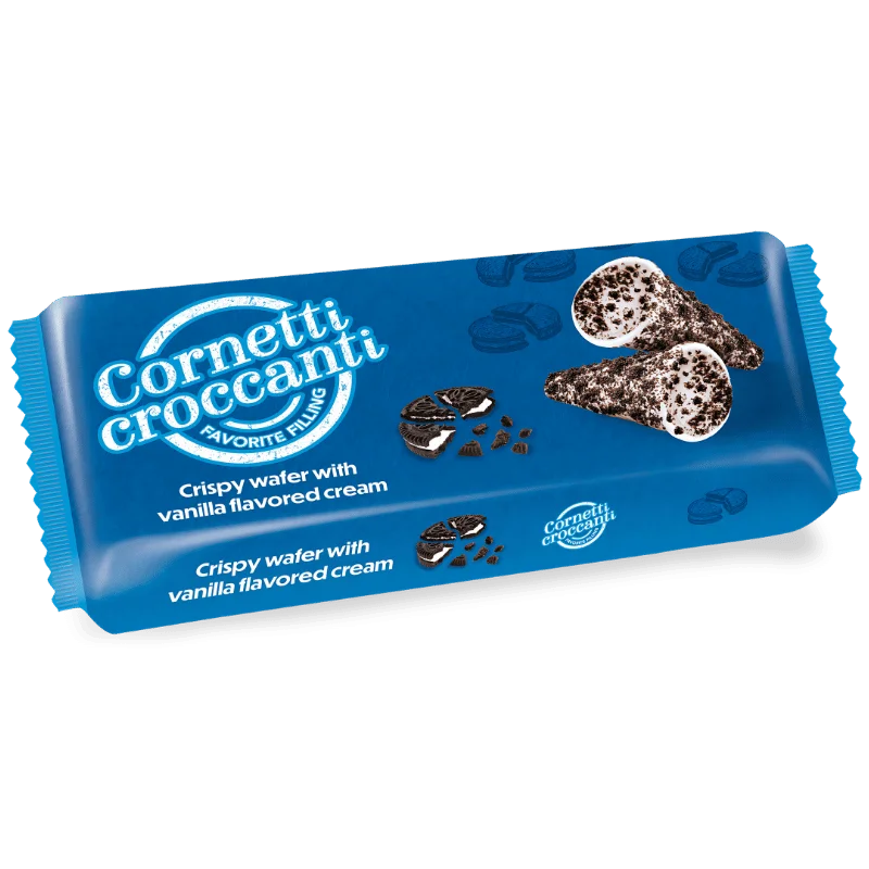 Crispy Cream Wafers B.cookies Cornetti Croccanti 100g