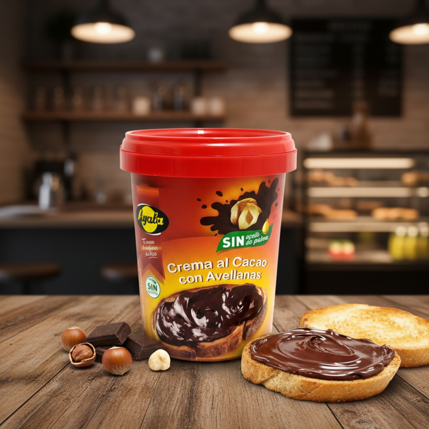 Crème au cacao et noisettes Ayala 500g Rojo