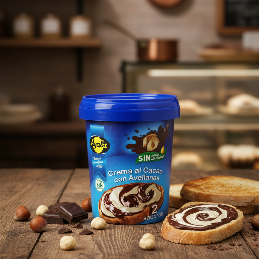 Crema al Cacao Duo Ayala 500g Azul