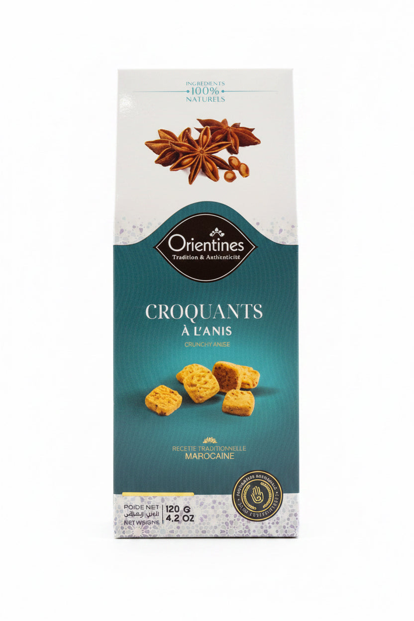 Crunchy Anise Biscuits Orientine Crunchy Anise 150G