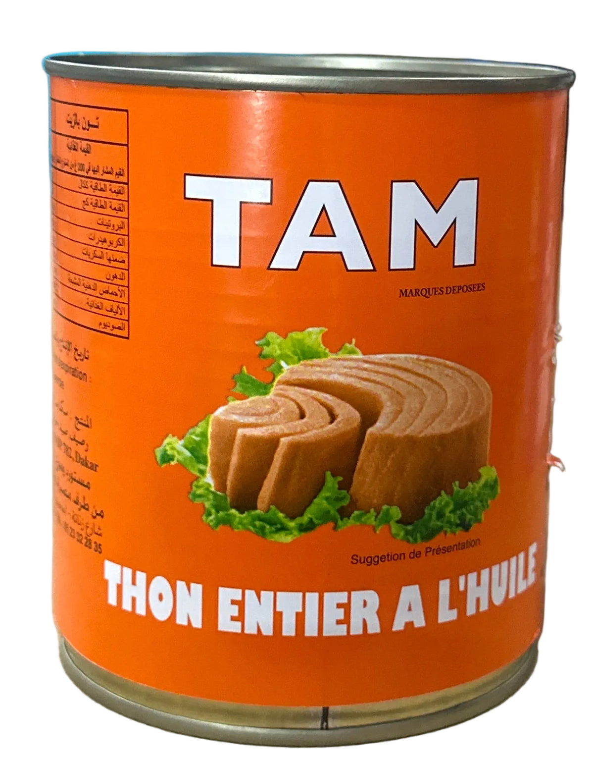 Whole Tuna in Oil Tam 800G 4/4