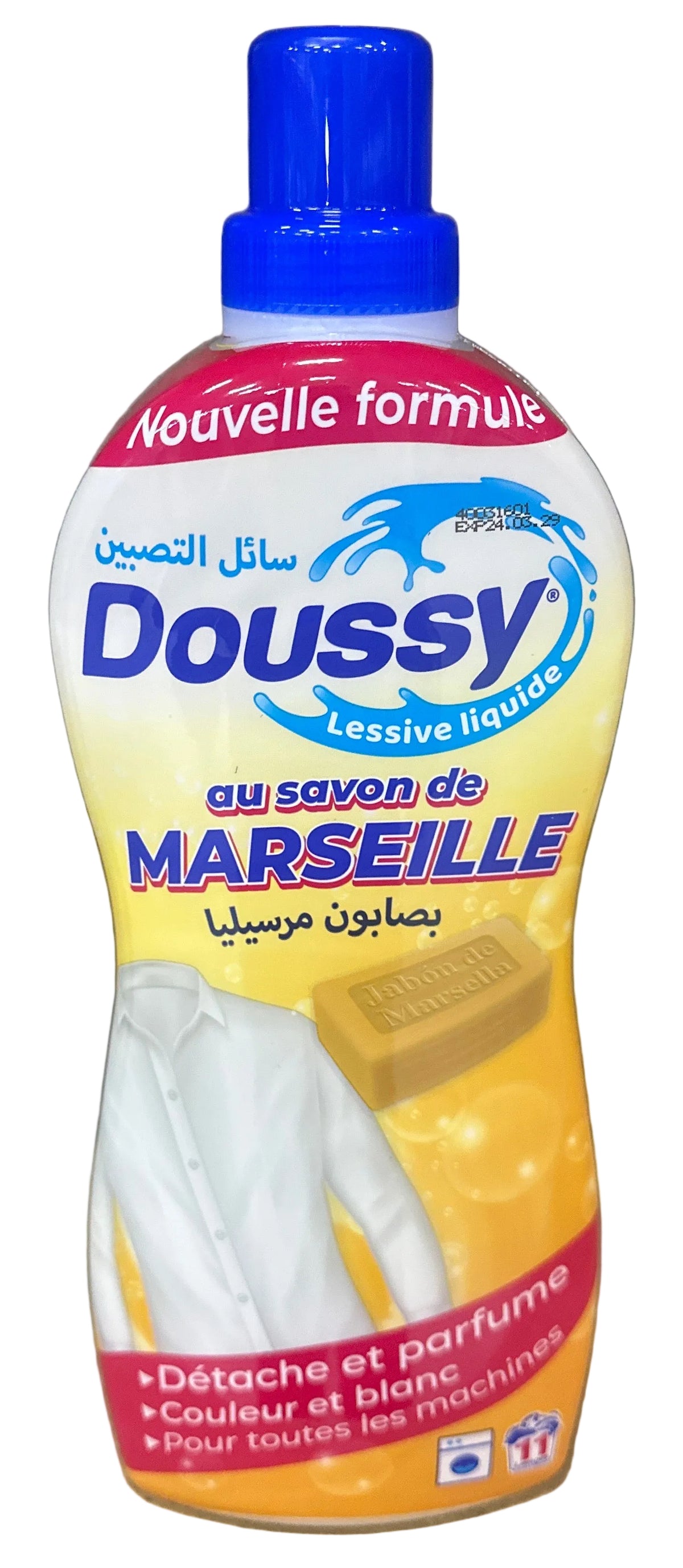 Liquid Detergent Doussy Marseille Soaps 1L