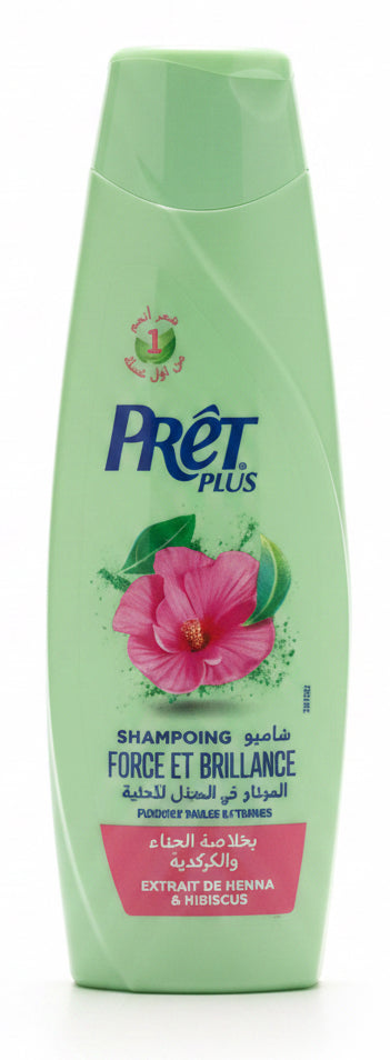 Strength & Shine Shampoo Henna & Hibiscus Prêt Plus 360 ml