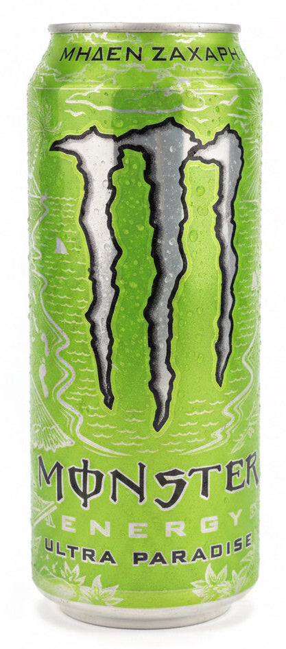 Sugar-Free Energy Drink, Tropical Flavor Monster Ultra Paradise 500ml