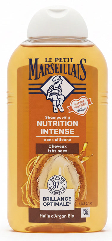 Organic Calendula and Argan Oil Infusion Shampoo Very Dry Hair Le Petit Marseillais 250 ml