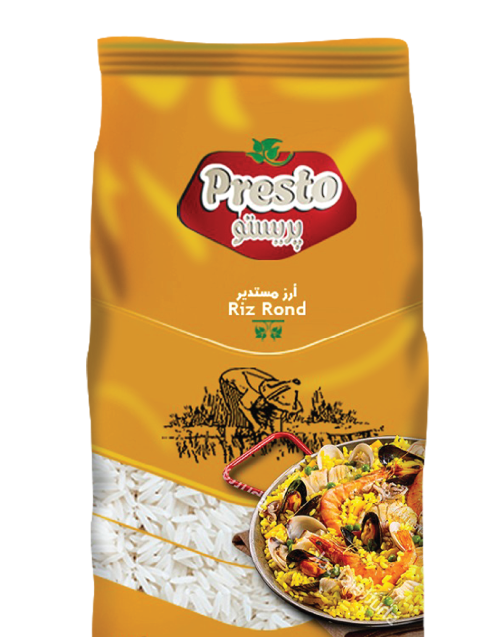 Presto Round Rice 5KG