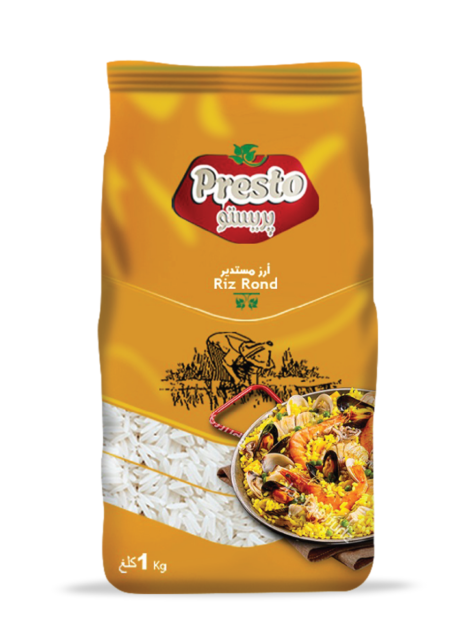 Presto Round Rice 1KG