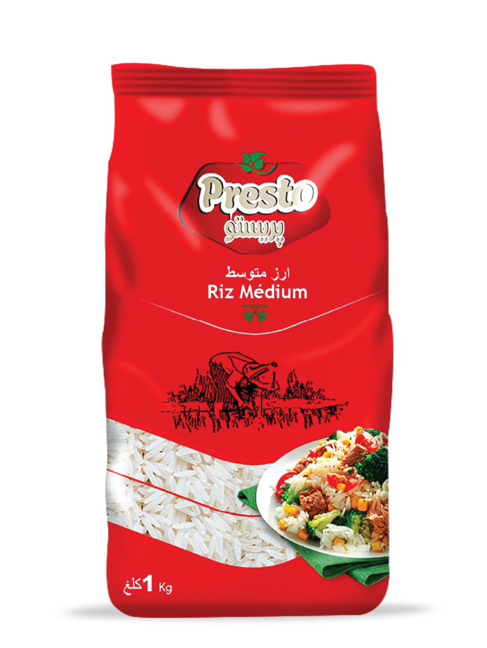 Presto Medium Rice 1KG