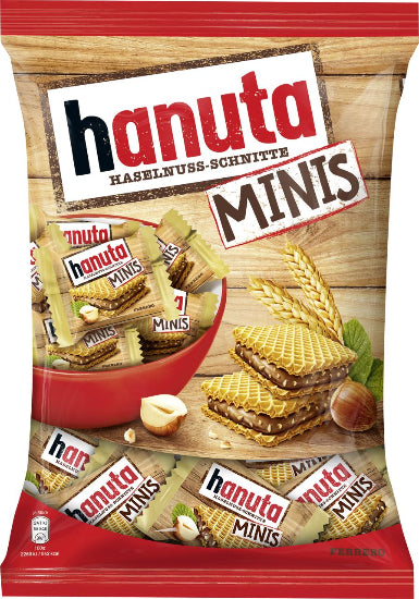 Hanuta Minis Crispy Hazelnut Wafers 200G