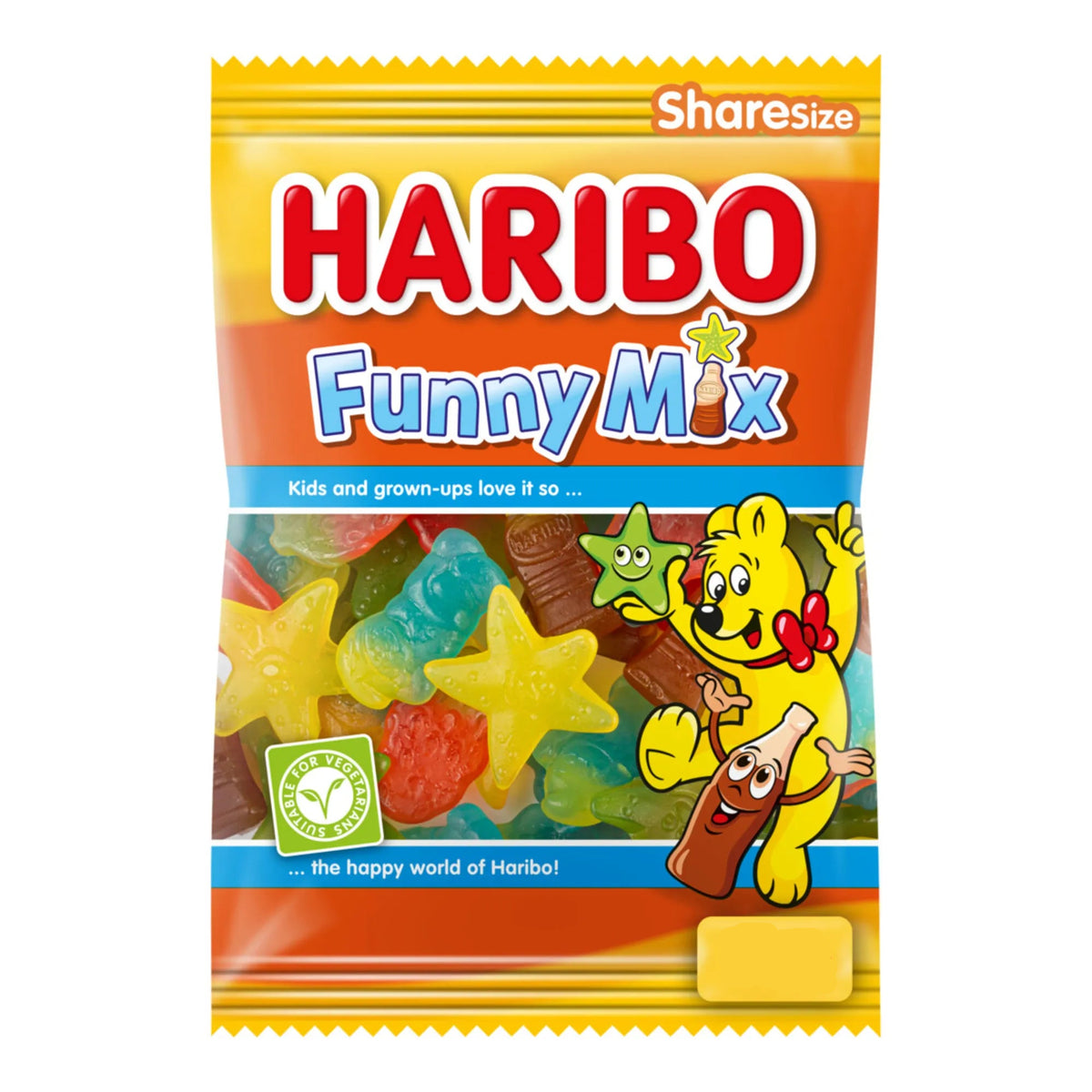 Haribo Funny Mix Vegan Candy 75g
