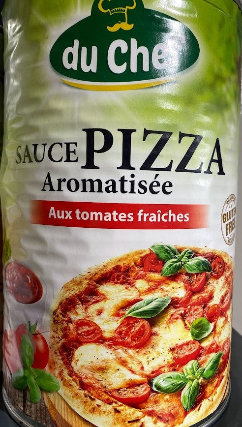 DuChef Flavored Fresh Tomato Pizza Sauce 2,650 kg