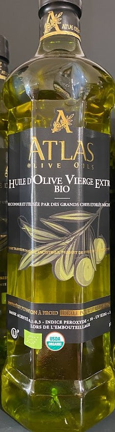 Huile d'Olive Vierge Extra Bio Atlas 1L