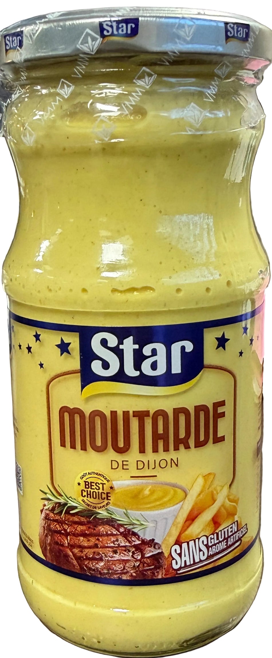Moutarde De Dijon sans Gluten Star 360g