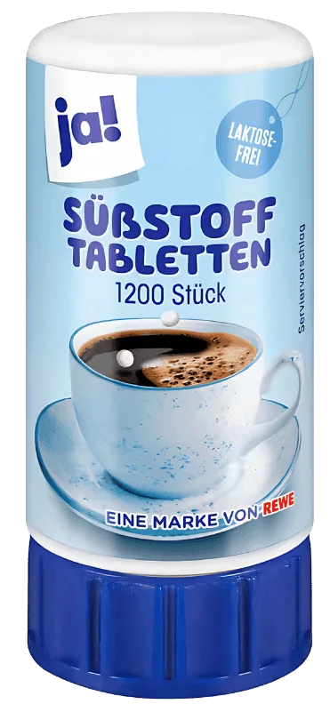 Saccharin 1200 Tablets JA! 72g