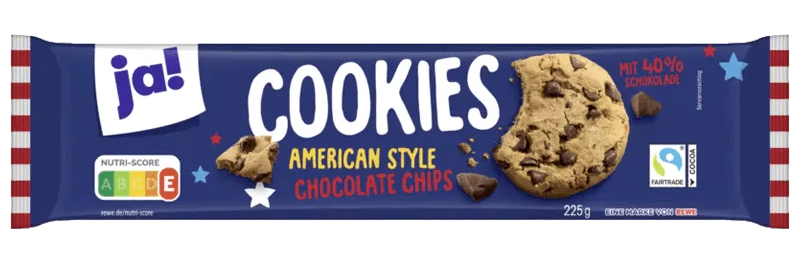 Chocolate Chip Cookies – YES! 225g