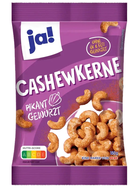 Cashew Nuts Spicy JA! 150g