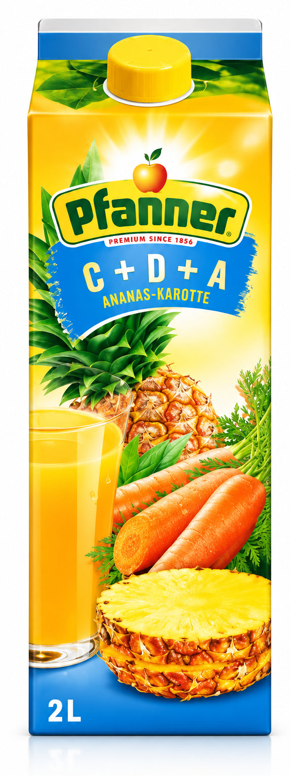 Boisson aux Fruits CDA 30% Saveur Fruité et Rafraîchissante Pfanner 2L