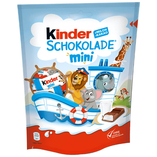 Kinder Chocolate Mini Creamy Milk Heart Milk Chocolate 120g
