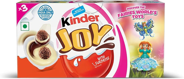 Chocolate with Surprise Kinder Joy for Girl Kinder 60g