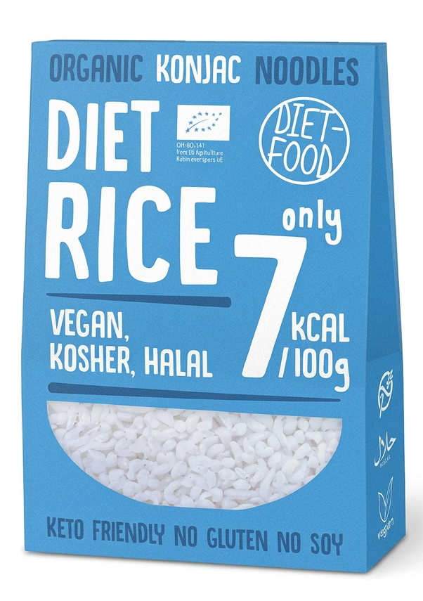 Riz de Konjac Sans Gluten Diet Food 300G