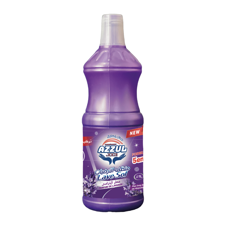 Lave sol parfumé à la lavande 1L AZZUL