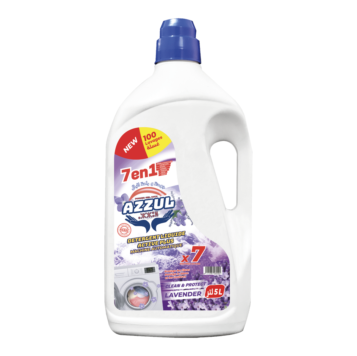 AZZUL Lavender Laundry Detergent Liquid 5L
