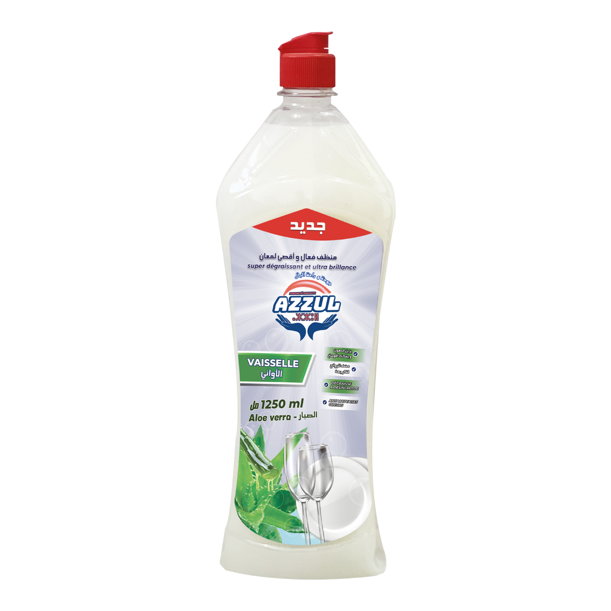 AZZUL Aloe Vera Scented Dishwashing Liquid 1.250 L