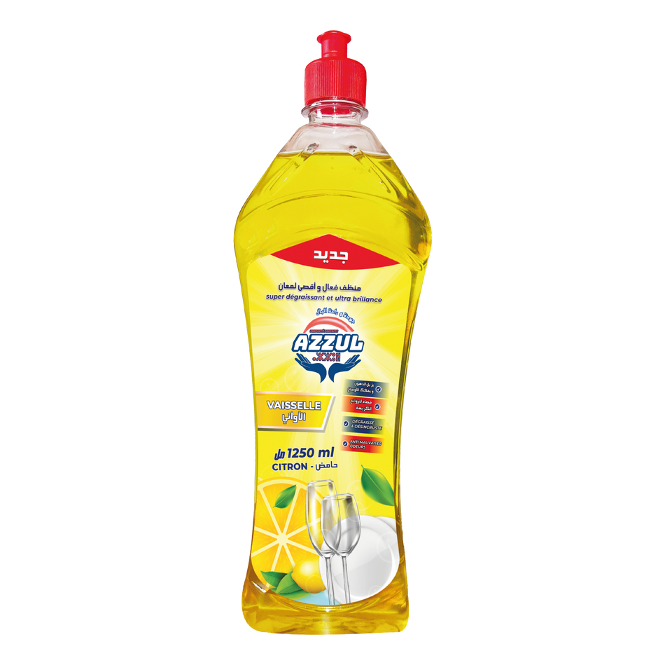 Liquide vaisselle citron 1,250 L  AZZUL