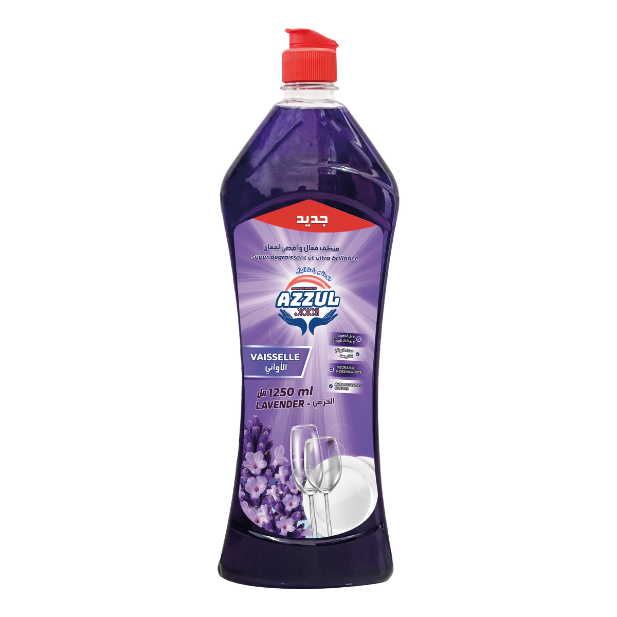 Lavender dishwashing liquid 1.250 L AZZUL