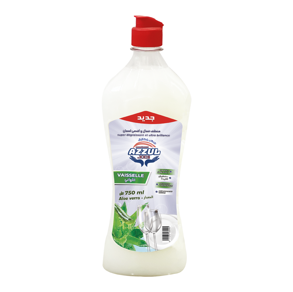 Liquide vaisselle parfumé aloe verra 750 ML AZZUL