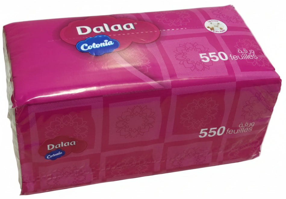 DALAA Soft and Strong Tissues 550 Sheets