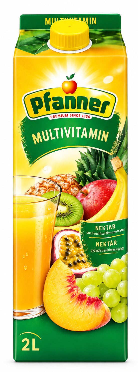Boisson aux Fruits Nectar Multivitaminé 50% Pfanner 2L