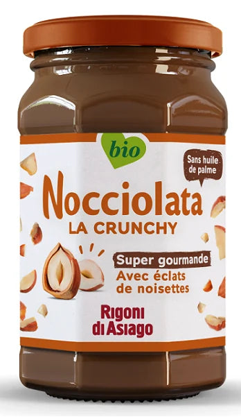 Pâte à Tartiner Croquante aux Noisettes NOCCIOLATA 250G