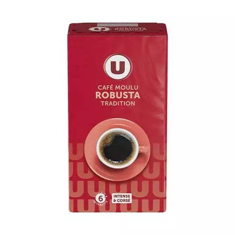 Café moulu Tradition Robusta U  250 g