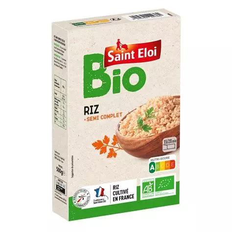 Riz Demi Complet Bio Saint Eloi 500g
