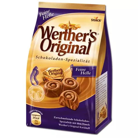 Werther's Original Caramel Cream Chocolate 153 g