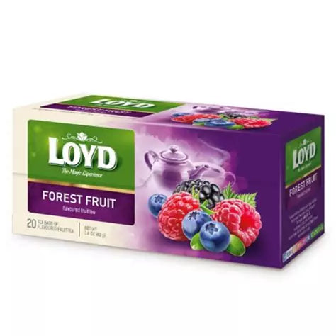 Loyd Forest Fruits Green Tea 20 bags 40g