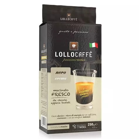 Café moulu  Nero Crema Lollo Caffè  250g