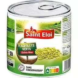 Flageolets Verts Extra Fins Saint Eloi 265g