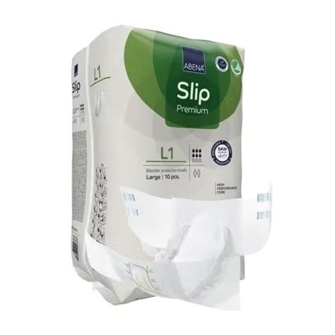10 Abena Slip Adult Scratch Diapers Size L1