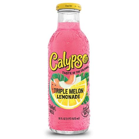 Boisson de Citronnade Triple Melon Lemonade Calypso  473 ml