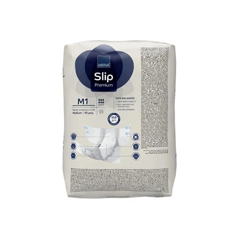 10 Abena Slip Adult Scratch Diapers Size M1