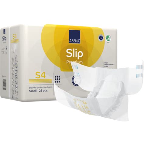 25 Abena Slip Scratch Adult Diapers Size S4